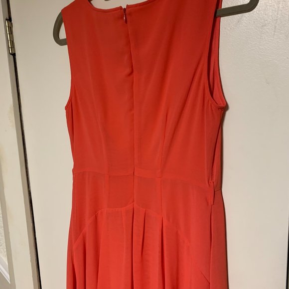 ⭐2/$20 Forever 21 | Women's Bright Pink Evening Cocktail Dress Size Medium - Picture 5 of 7